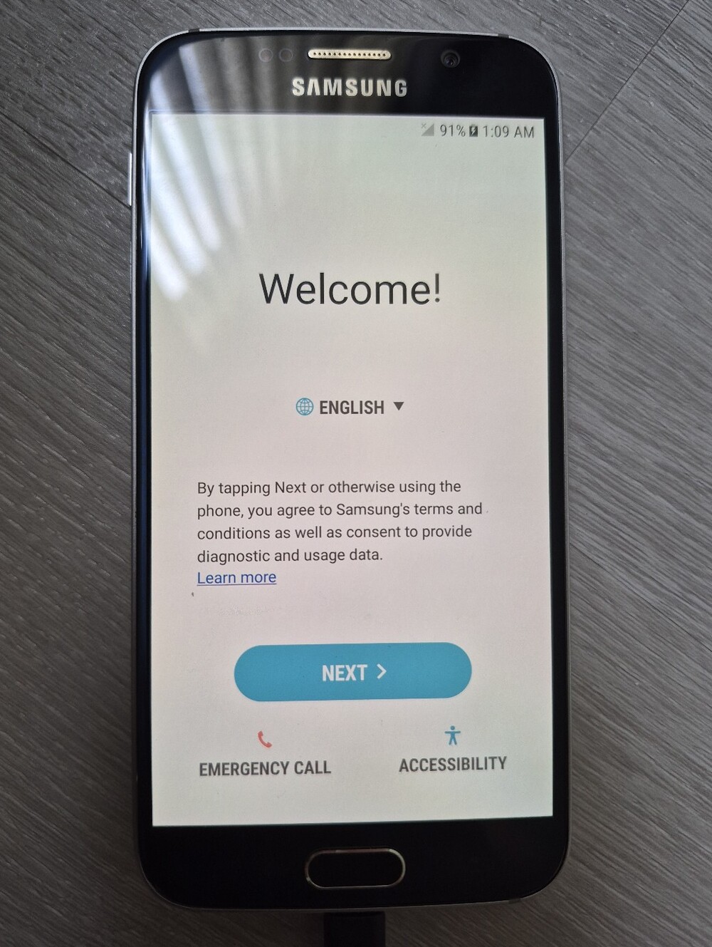 Samsung Galaxy S6 SM-G920V Verizon 32GB Black